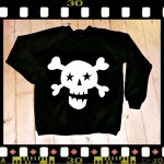 Piratenpulli aus Fleece